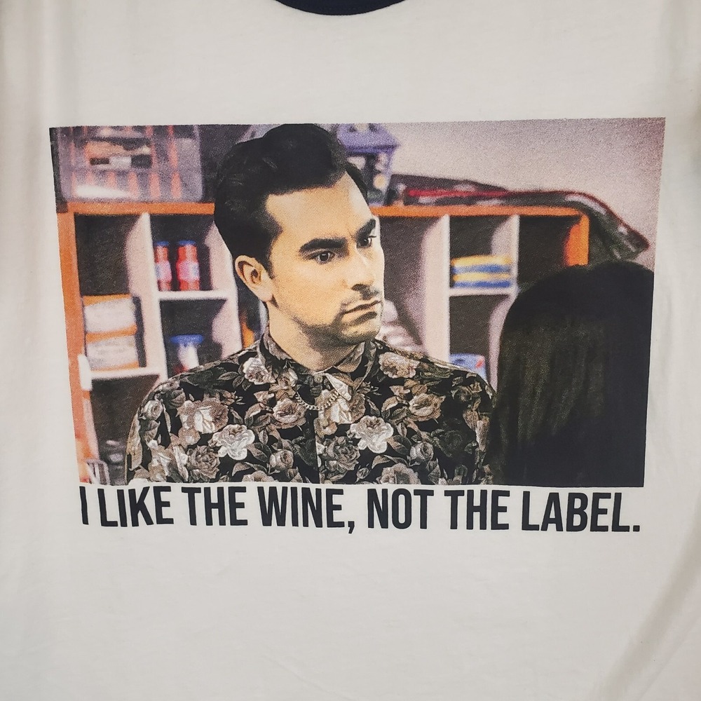 Schitts Creek‎ David " I like the wine " Tank Top Size L Large